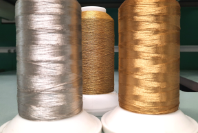Metallic Gold and Silver Thread Colors
